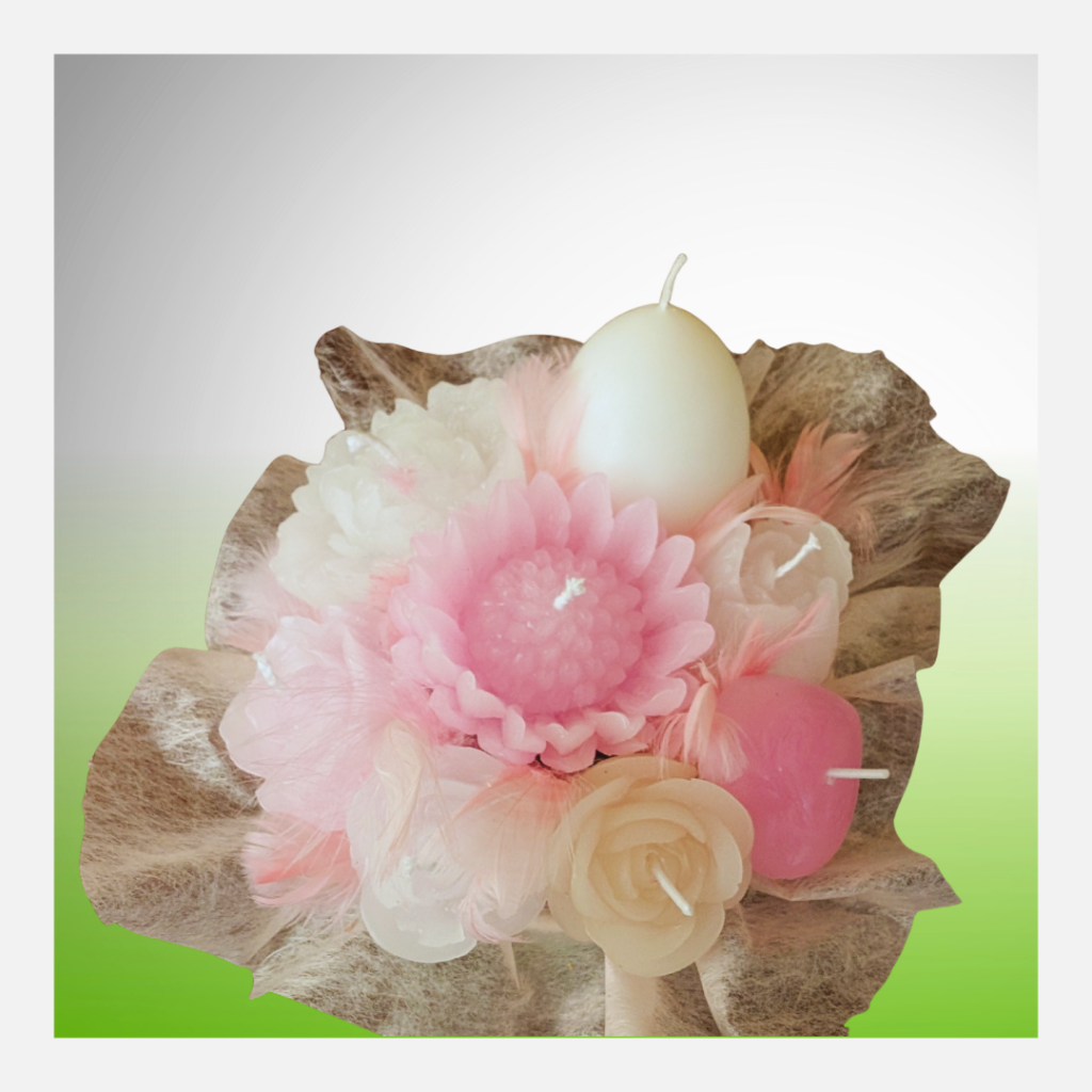 Osterstrauß rosa